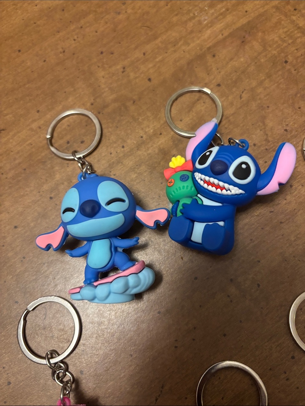 Blue Stitch Character Keychain Collection - 7pc - Picture 2 of 6
